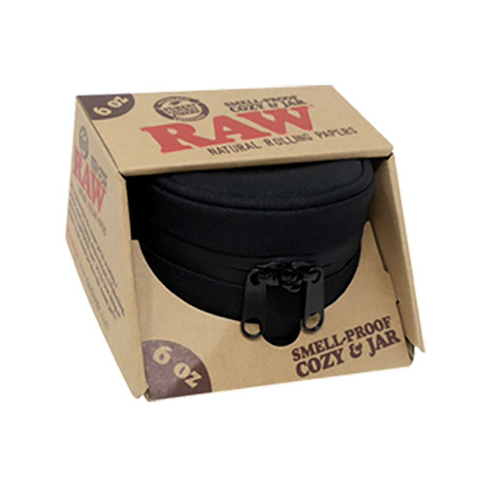 RAW Smell Proof Jar & Cozy w/ Lock by Smoke Drop - view 11 | Buddy Brandz