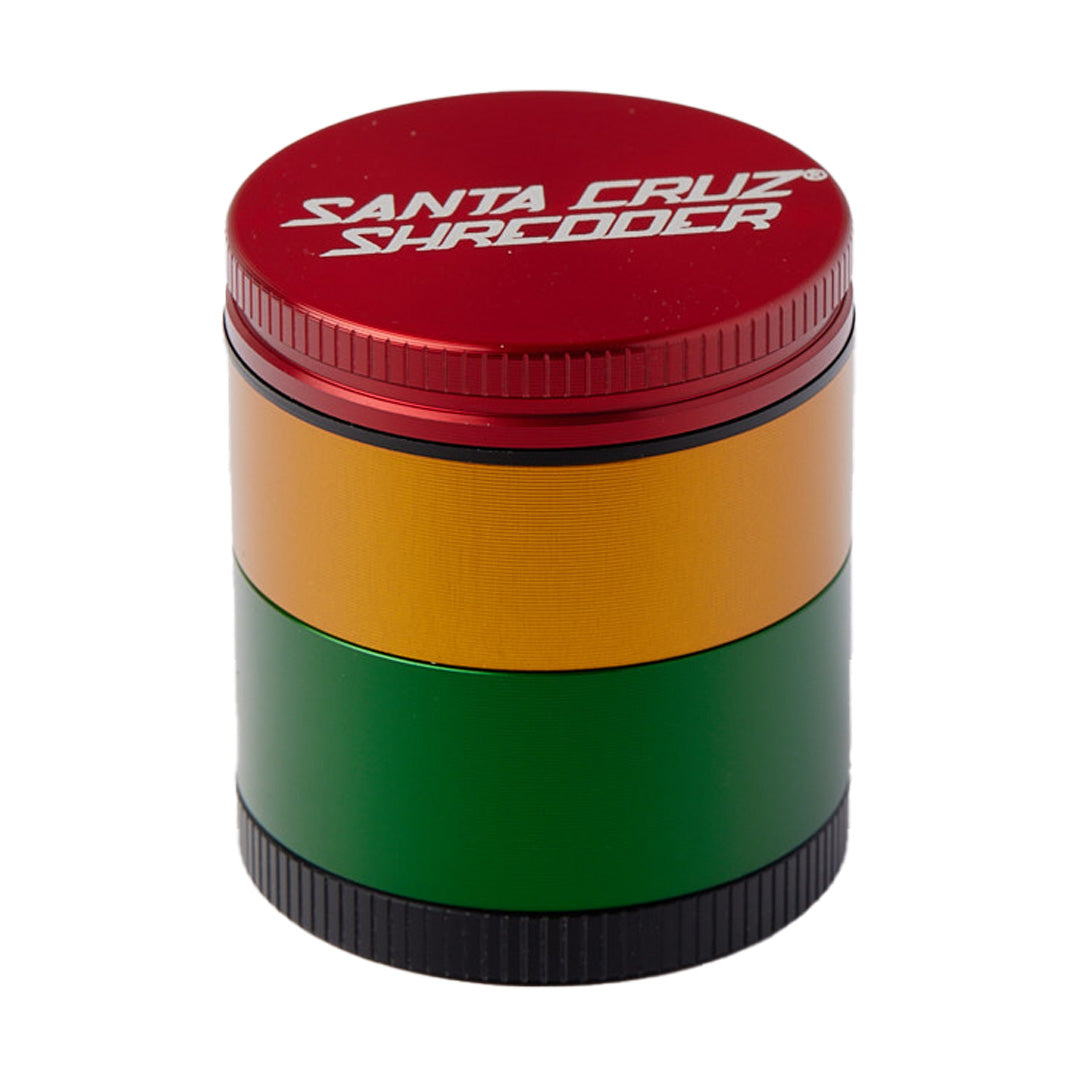 Santa Cruz Shredder Medium 4-Piece Grinder by Smoke Drop - view 3 | Buddy Brandz