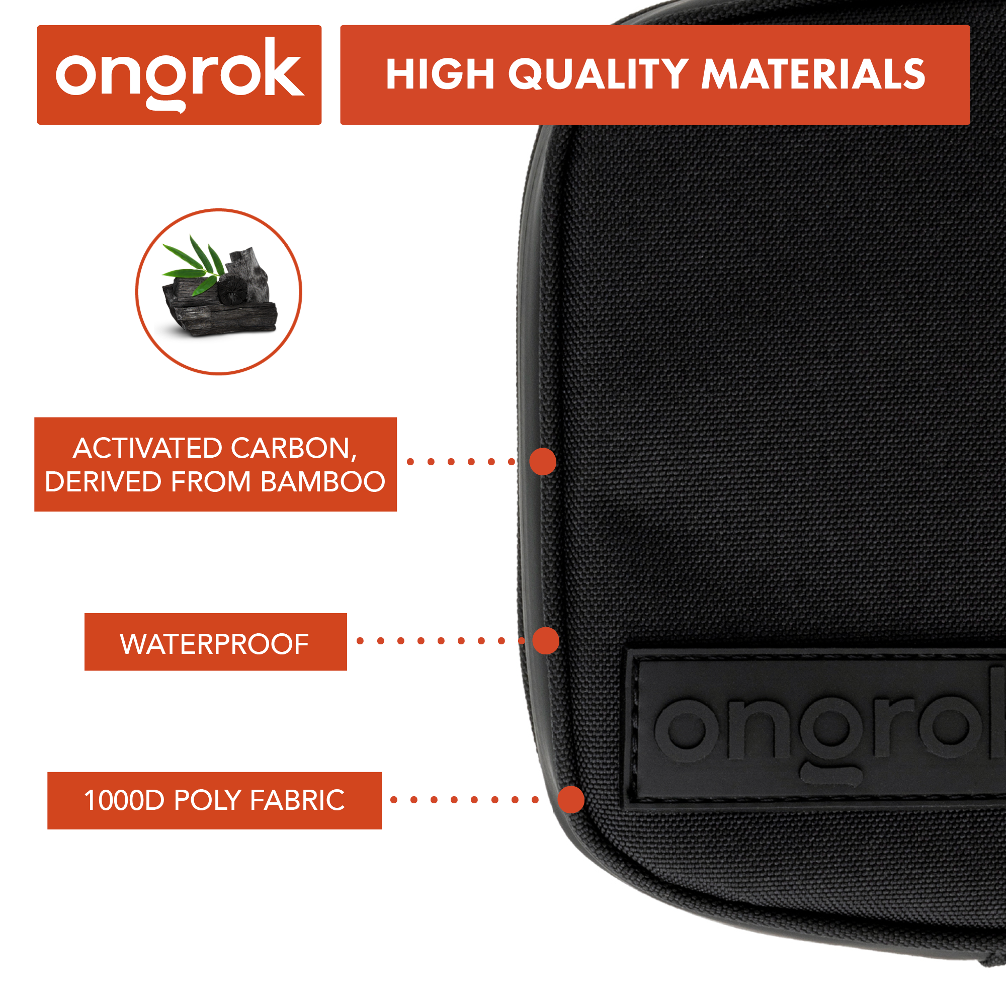 Ongrok Carbon-lined Wallets with Combination Lock V 2.0 | 3" Sizes (Small, Medium, Large) by Smoke Drop - view 5 | Buddy Brandz
