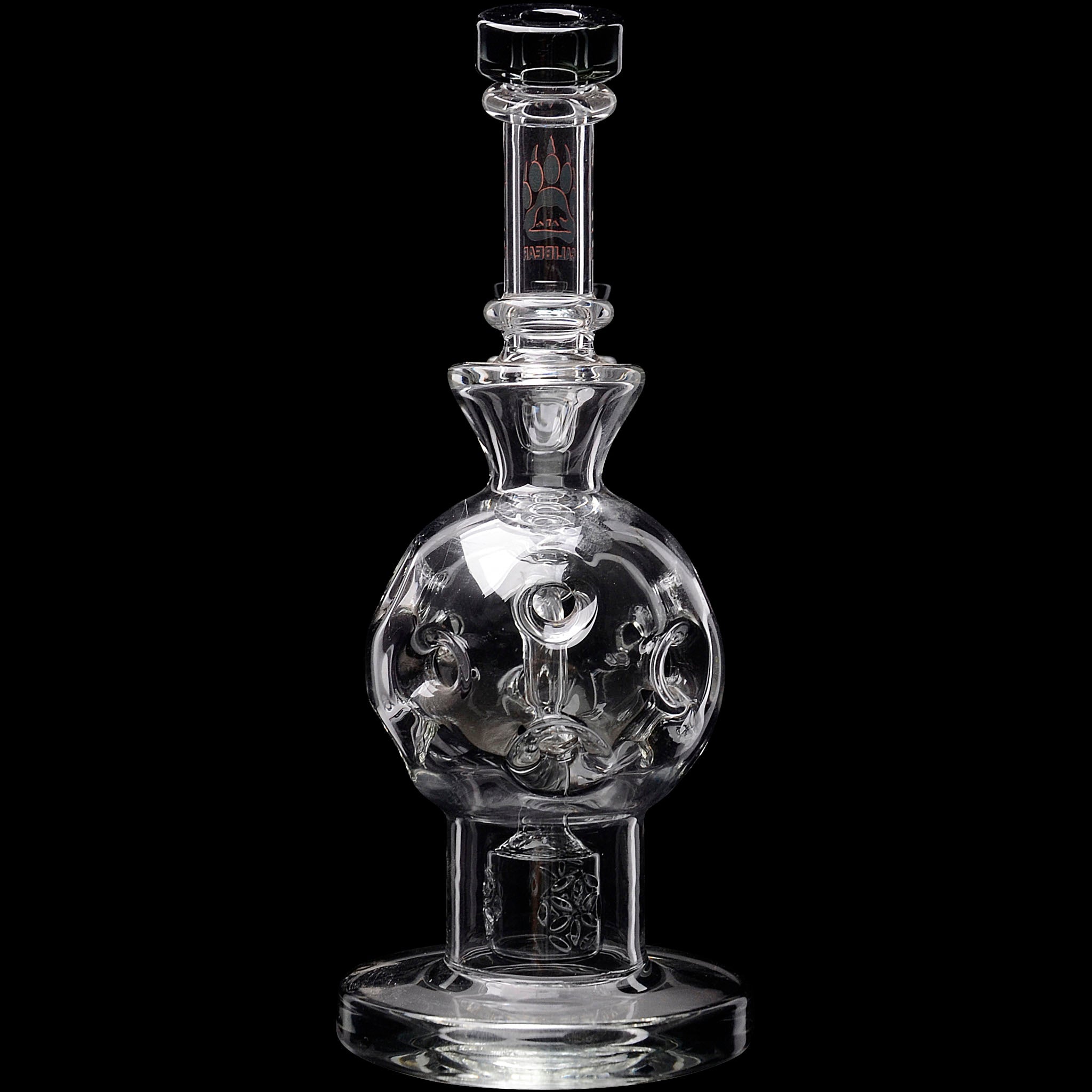 Calibear Exosphere Seed Of Life Dab Rig by Smoke Drop - view 4 | Buddy Brandz