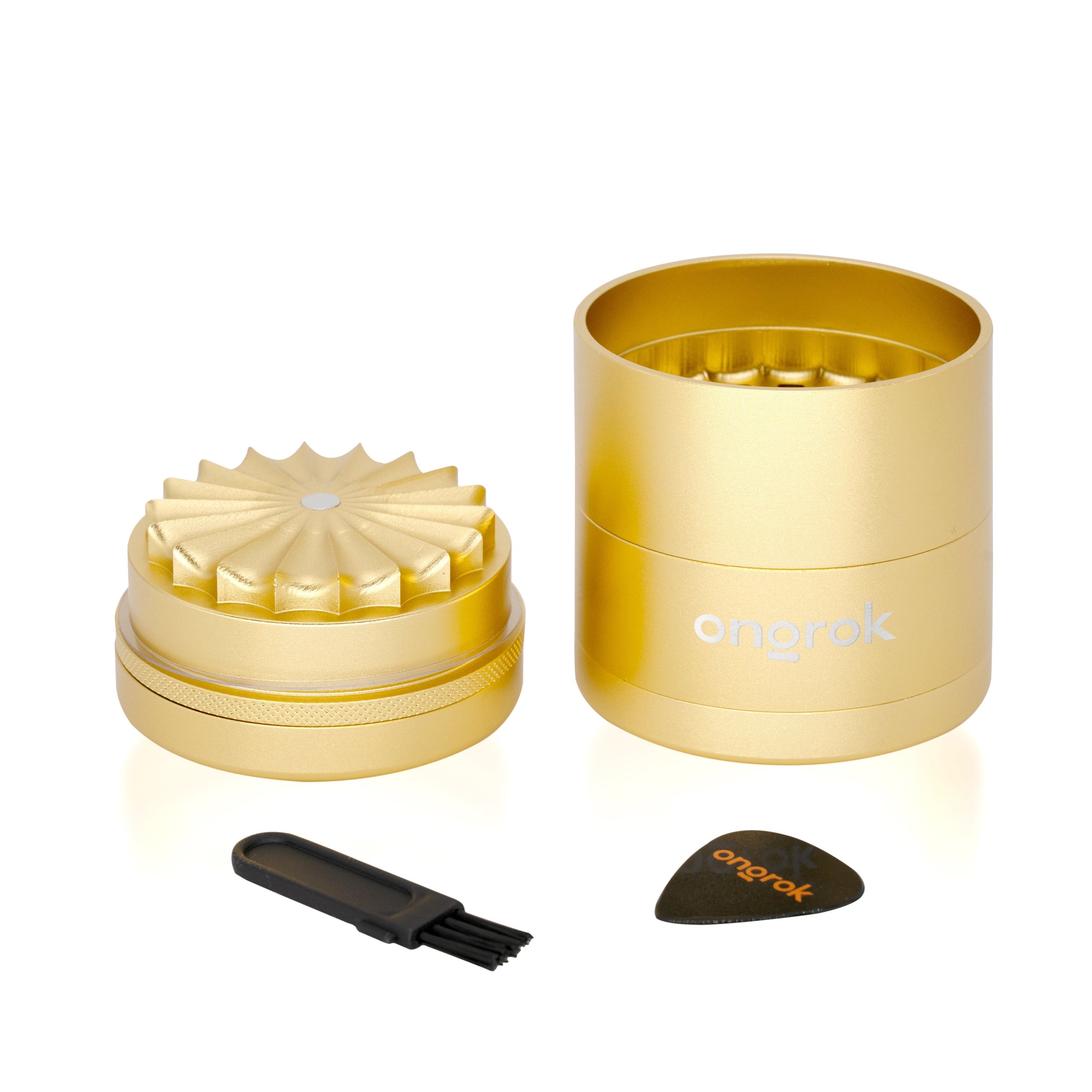 Ongrok 5 Pc Flower Tooth Storage Grinder by Smoke Drop - view 6 | Buddy Brandz