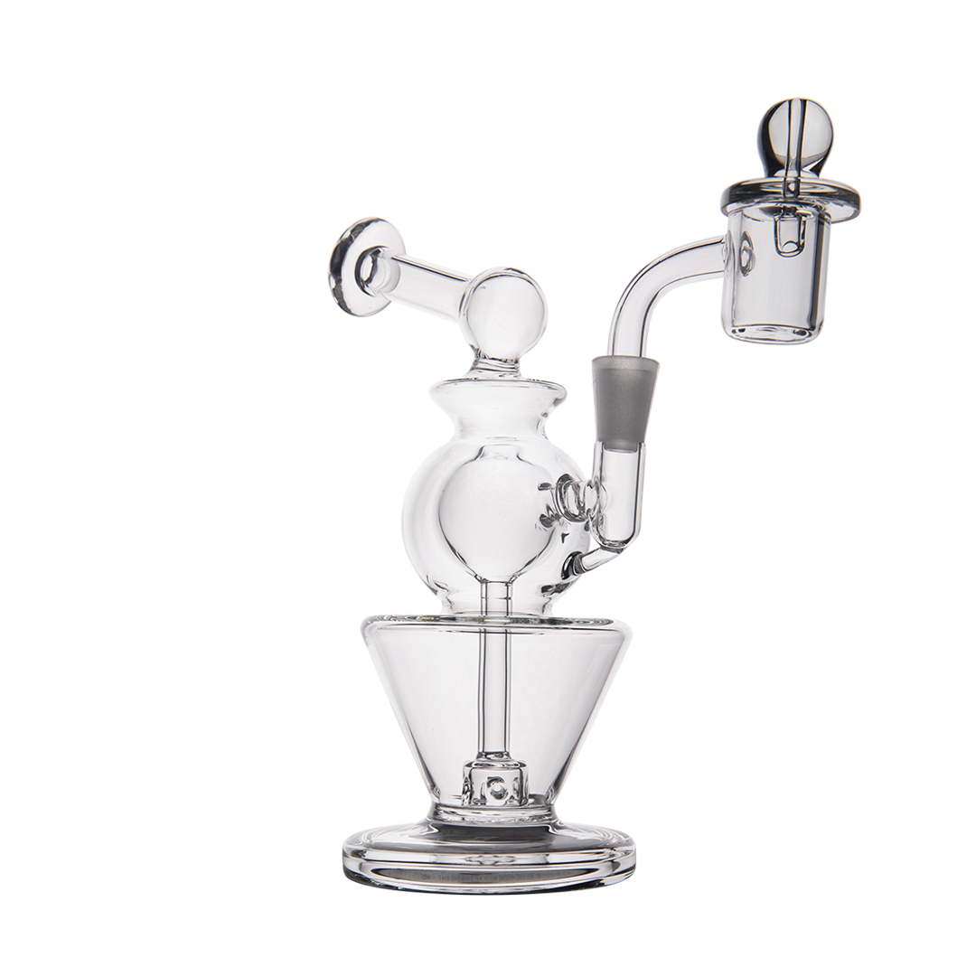 MJ Arsenal Gemini Mini Dab Rig by Smoke Drop - view 16 | Buddy Brandz