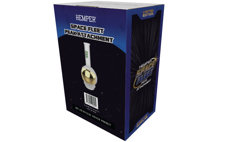 Space Fleet Puffco Peak Top by Smoke Drop - view 9 | Buddy Brandz