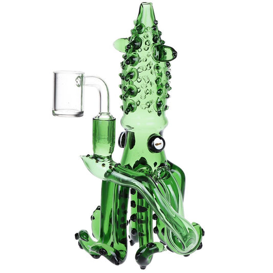 Spiny Squid Glass Dab Rig - 9" by Smoke Drop | Buddy Brandz | Buddy Brandz