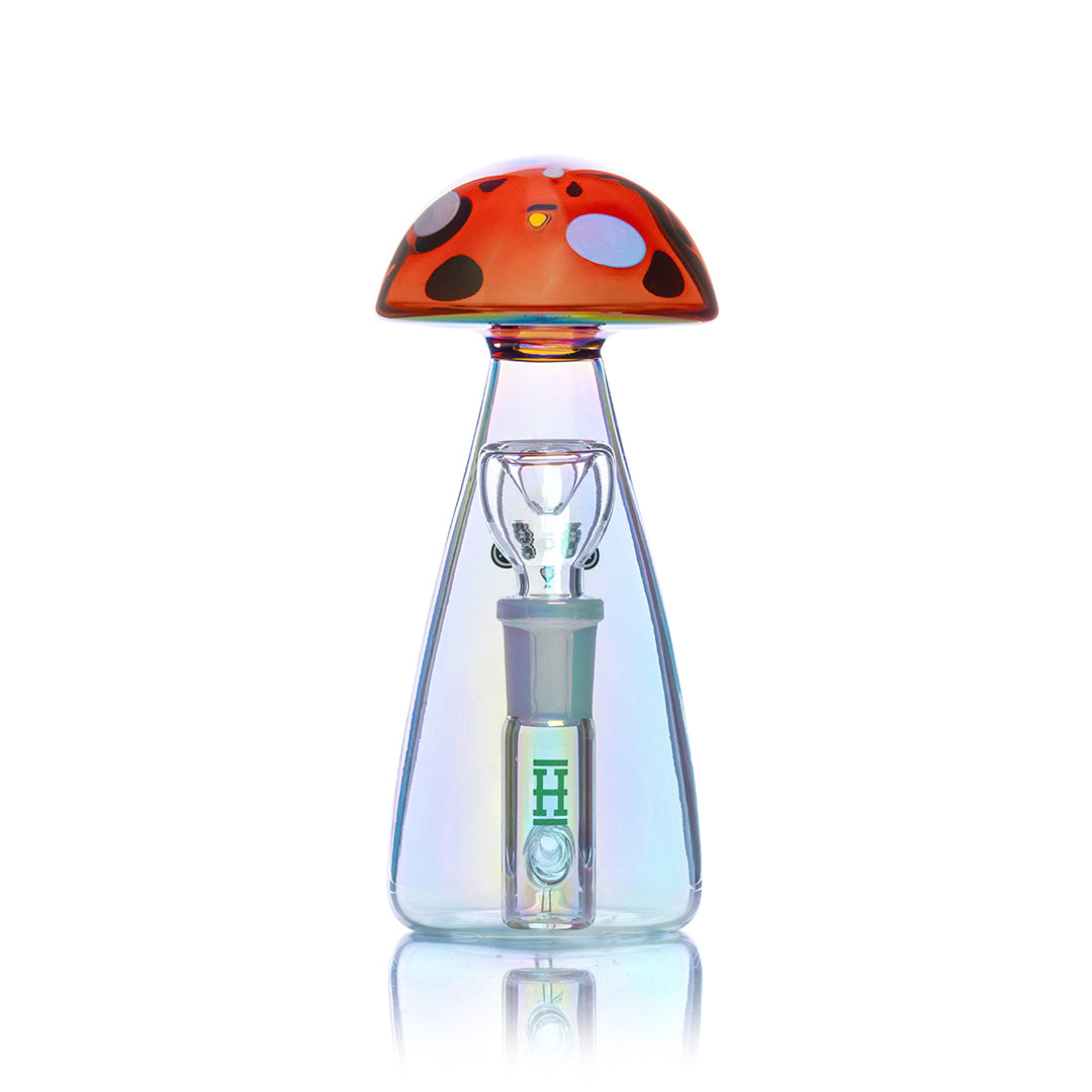 HEMPER- Trippy Shroom Bong 6" by Smoke Drop - view 4 | Buddy Brandz