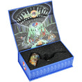 Load image into Gallery viewer, Grateful Dead x Pulsar Inside Print Bent Sherlock Pipe | 4" by Smoke Drop - view 25 | Buddy Brandz
