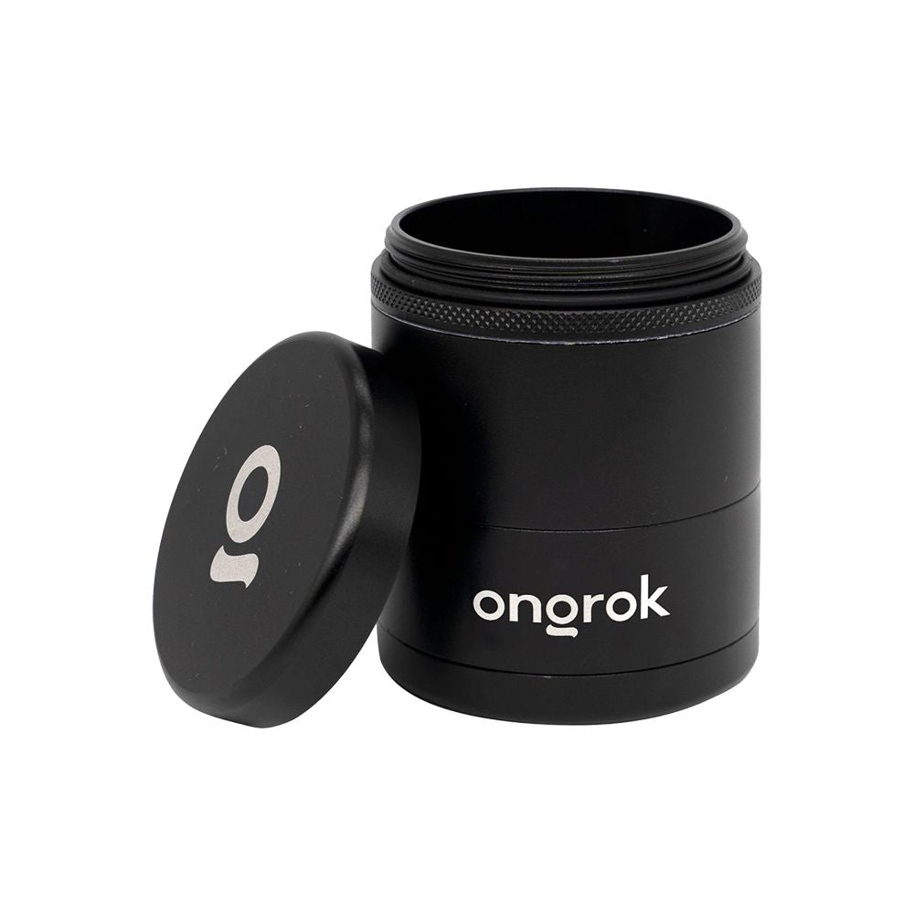 ONGROK Flower Petal Toothless Aluminum Storage Grinder | 5pc by Smoke Drop - view 10 | Buddy Brandz