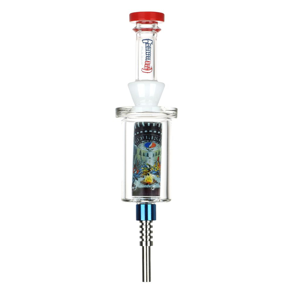 Grateful Dead x Pulsar Inside Print Vapor Vessel & SYF Dab Dish - 9.25" / UFO Jam by Smoke Drop | Buddy Brandz