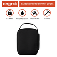 Load image into Gallery viewer, Ongrok Large Carbon-Lined Case with Combo Lock by Smoke Drop - view 6 | Buddy Brandz
