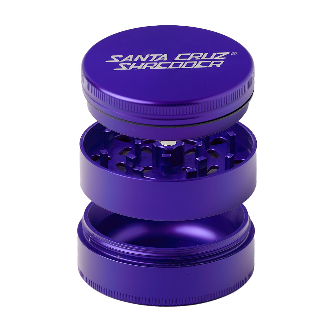 Santa Cruz Shredder Large 3-Piece Grinder by Smoke Drop - view 10 | Buddy Brandz