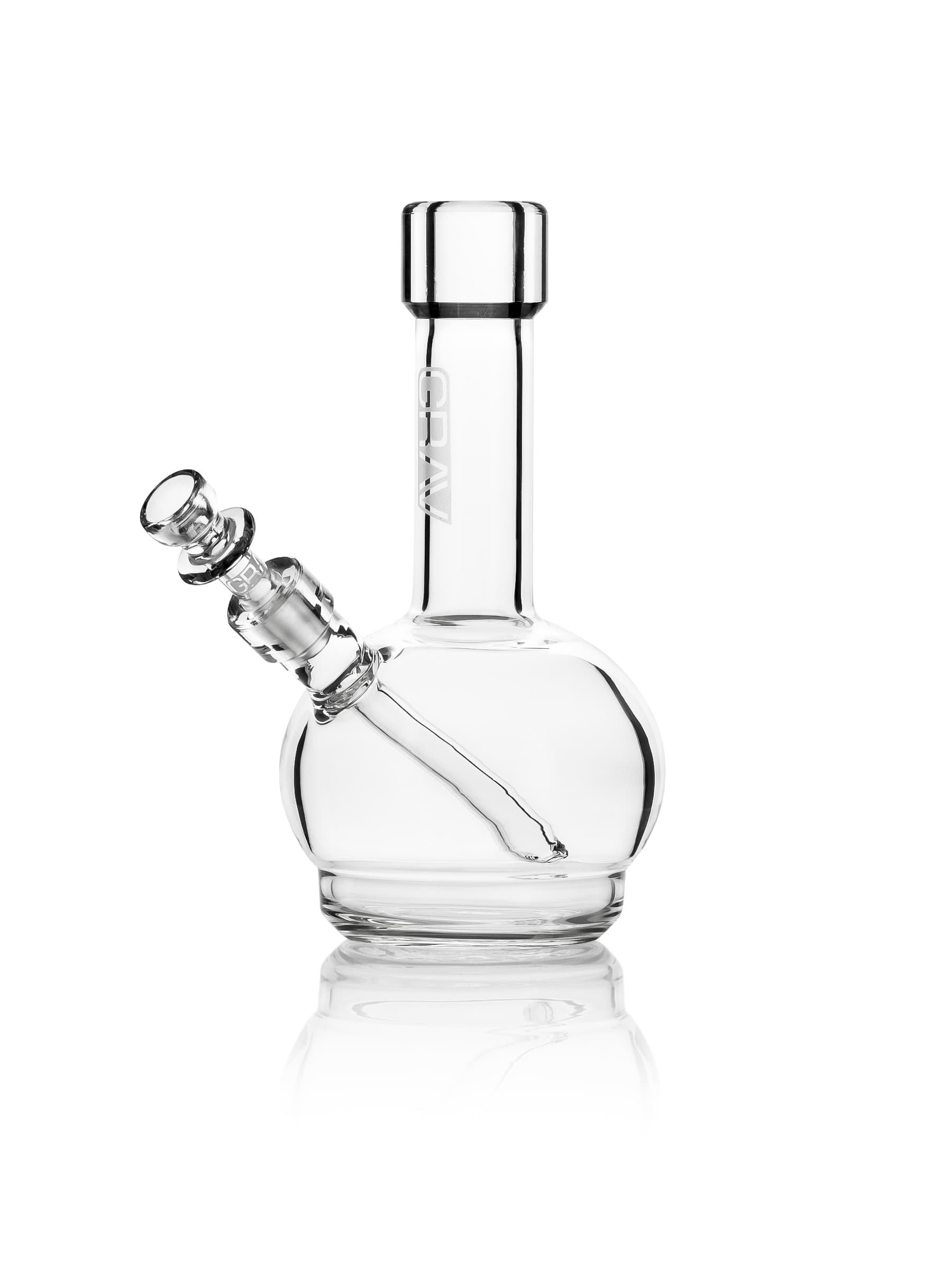 GRAV® Mini Round Base Water Pipe by Smoke Drop | Buddy Brandz