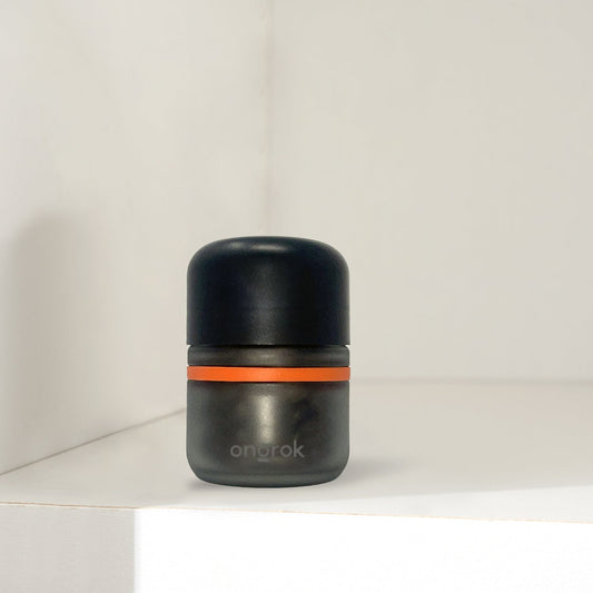 Ongrok 80ml Child Resistant Jar | 6 Pack by Smoke Drop - view 2 | Buddy Brandz - alternate view | Buddy Brandz