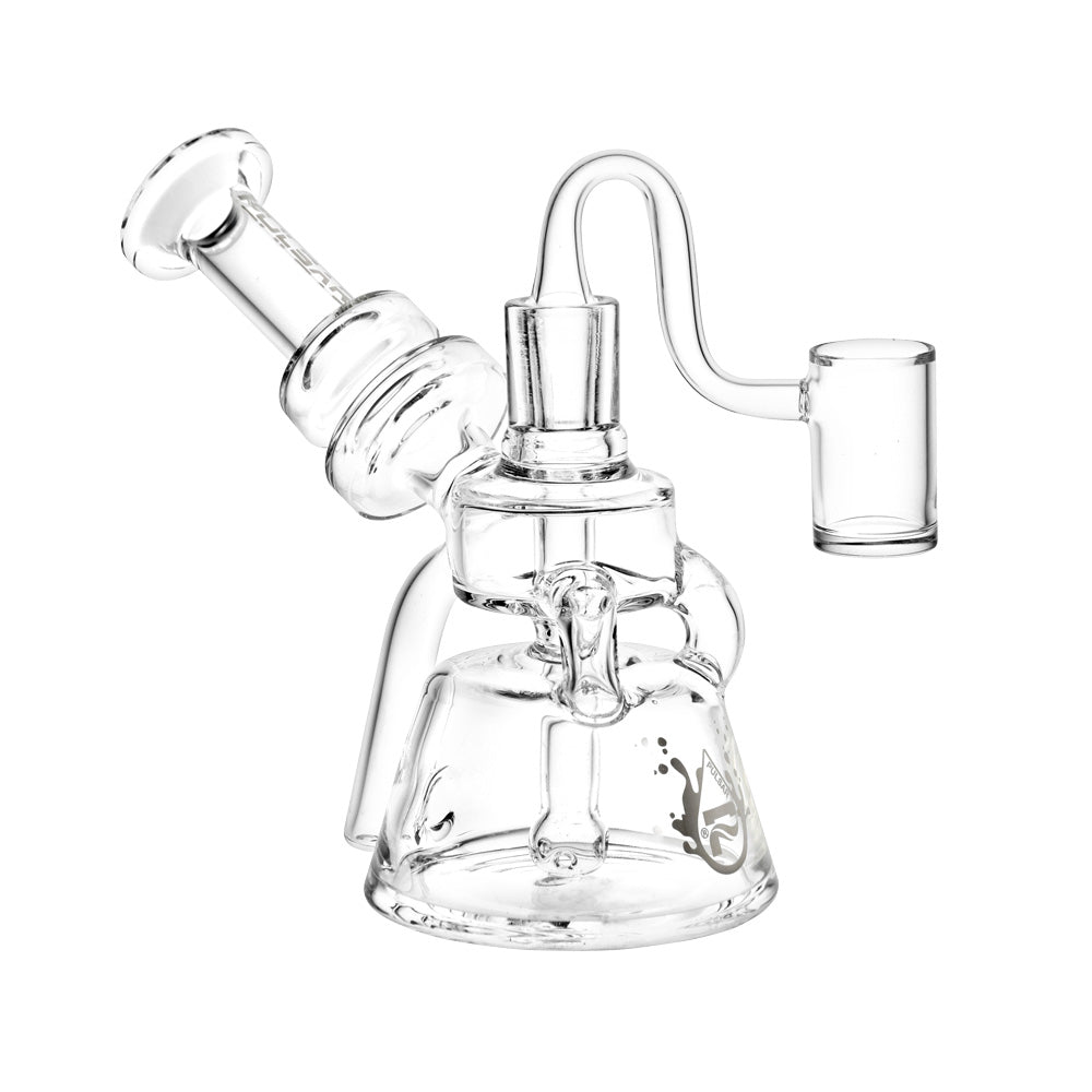 Pulsar Scientific Recycler Dab Rig - 6" / 14mm F / Clear by Smoke Drop | Buddy Brandz
