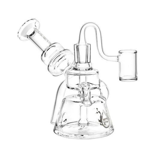 Pulsar Scientific Recycler Dab Rig - 6" / 14mm F / Clear by Smoke Drop | Buddy Brandz | Buddy Brandz