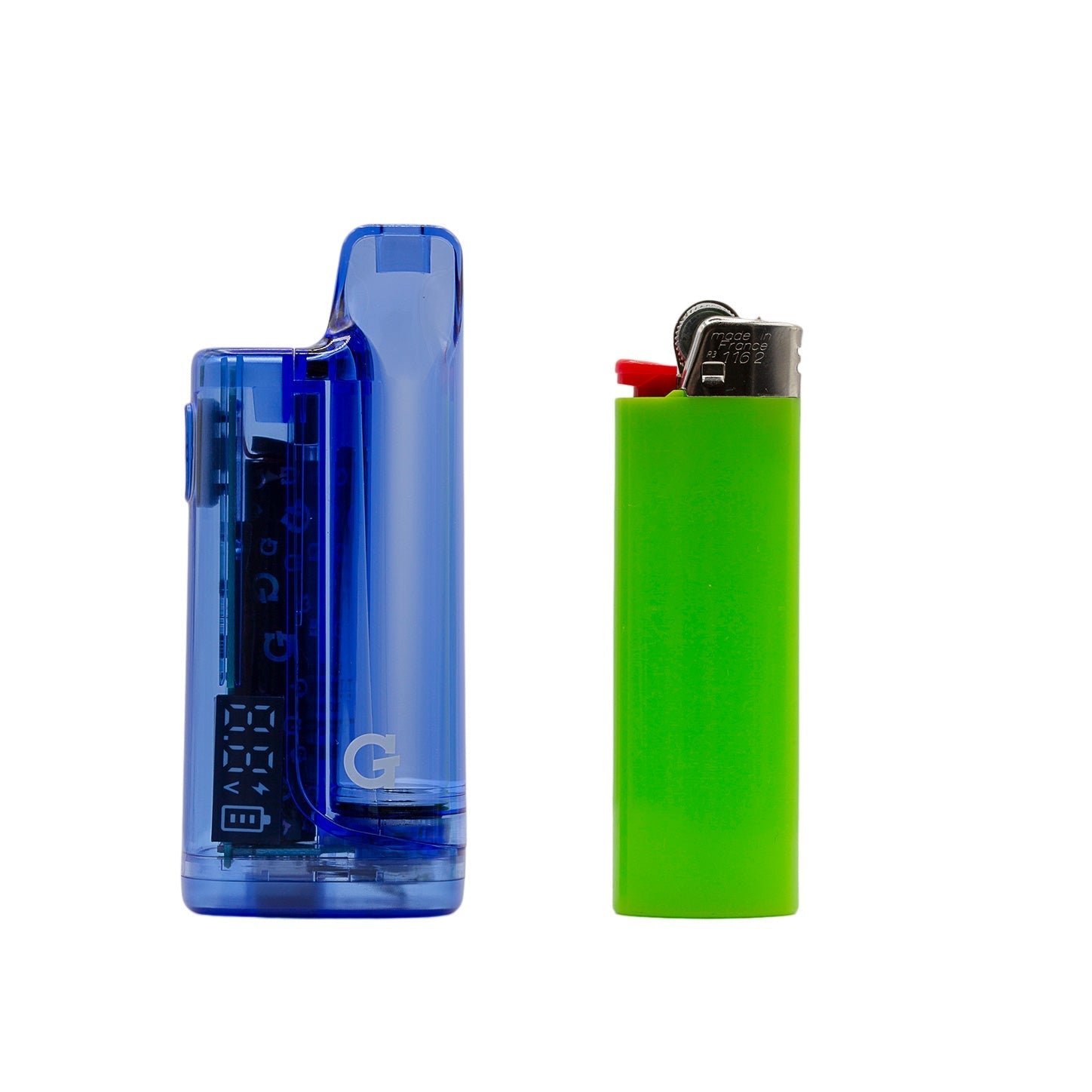 G Pen Hydout 510 Battery - Blue Translucent by Smoke Drop - view 5 | Buddy Brandz