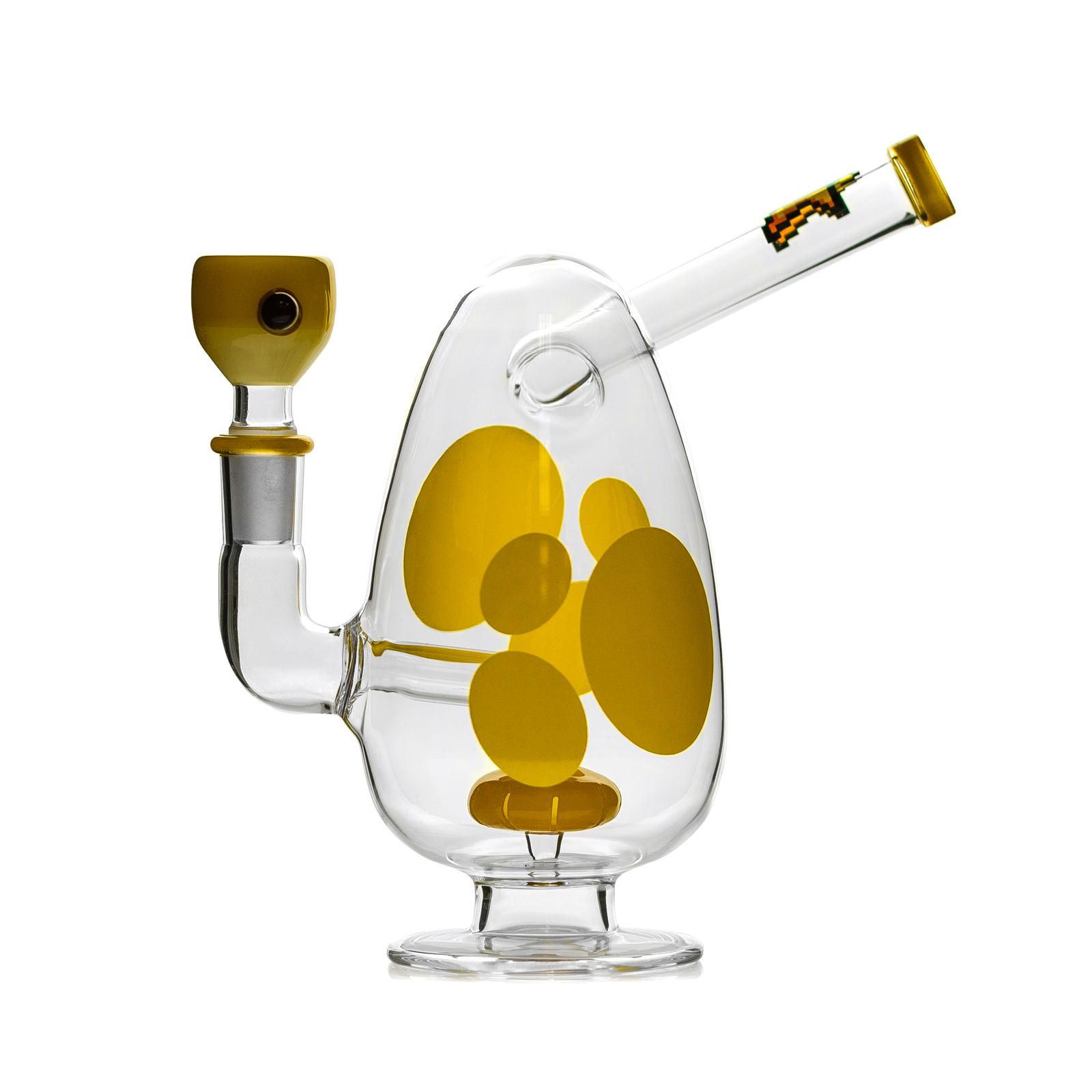 HEMPER - Spotted Egg Bong 7" by Smoke Drop - view 13 | Buddy Brandz