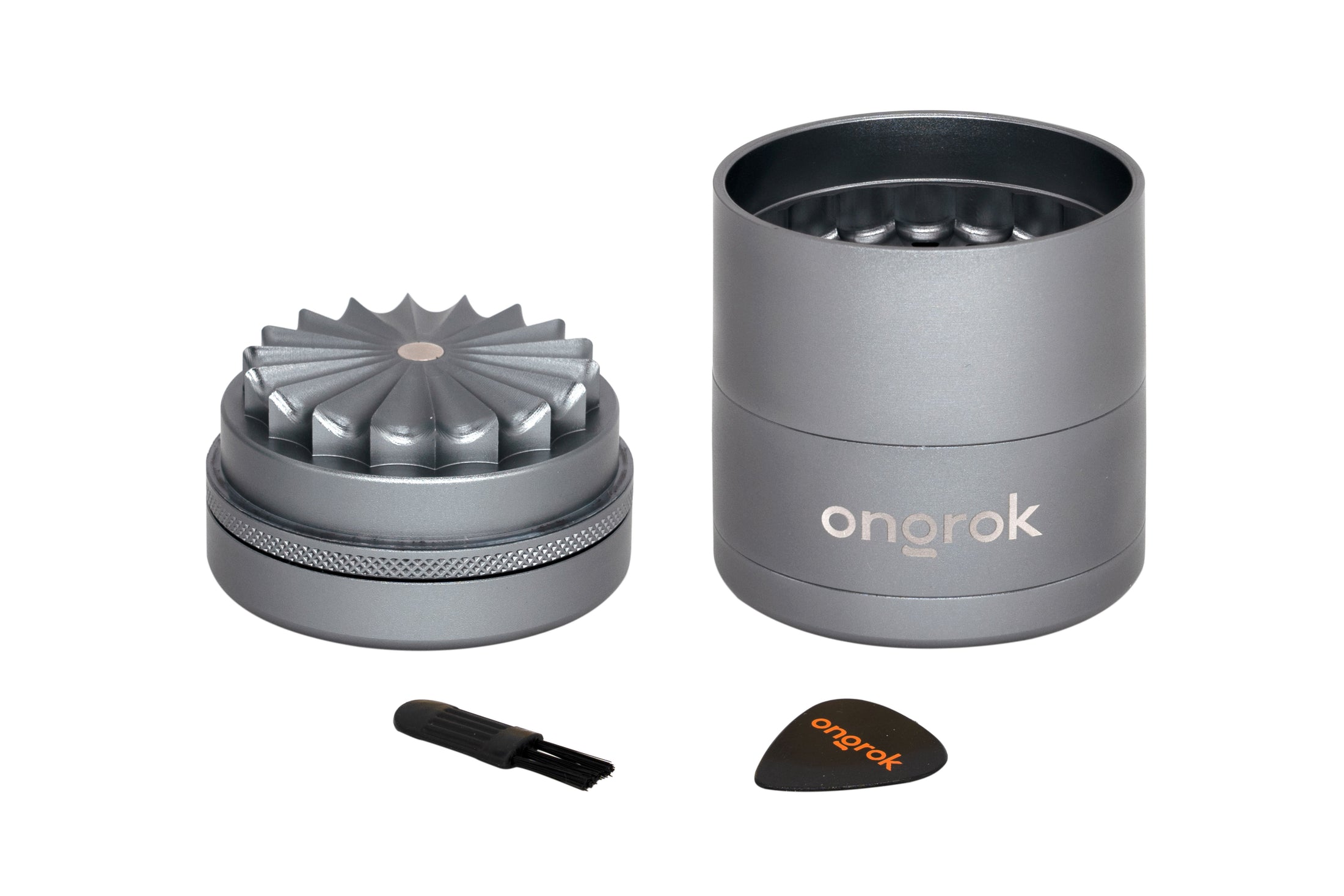 Ongrok Mini 5 Piece, Flower Petal Toothless Grinder (2.2 inch) by Smoke Drop - view 2 | Buddy Brandz