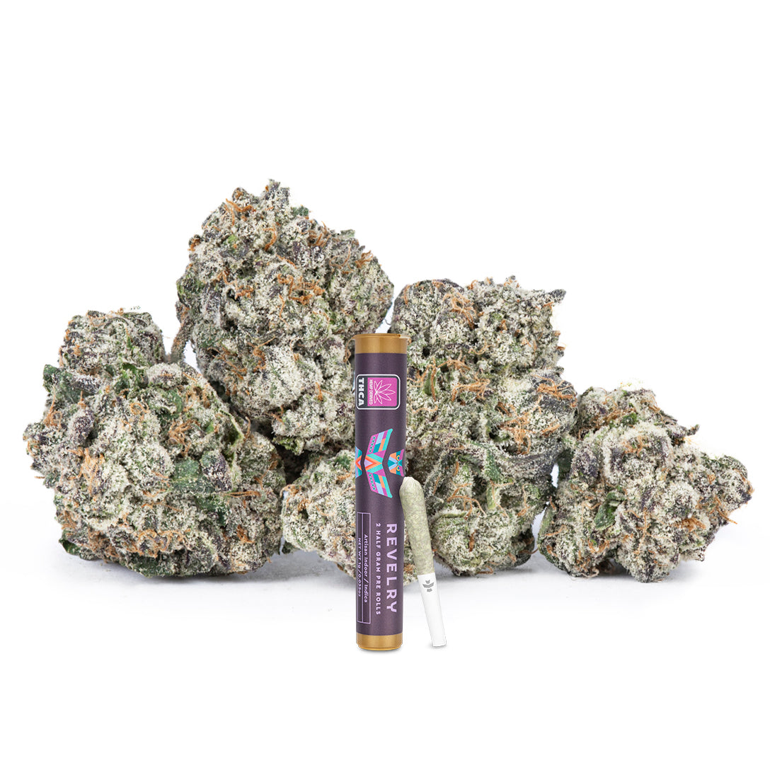 Revelry Frosted Runtz THCA Pre Rolls 2 Pack by Smoke Drop - view 2 | Buddy Brandz
