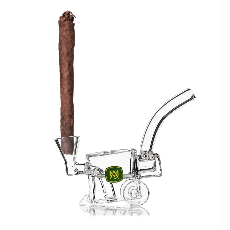 MJ Arsenal Woodchipper Blunt Bubbler by Smoke Drop - view 2 | Buddy Brandz