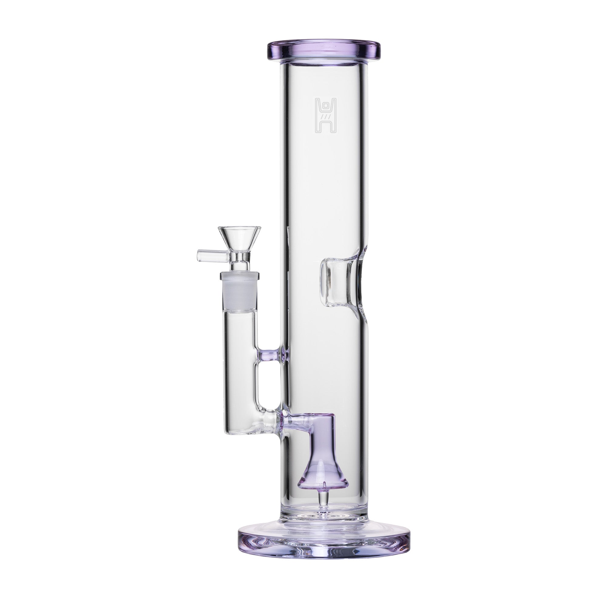 Human Grade 12" Tube Water Pipe by Smoke Drop - view 3 | Buddy Brandz