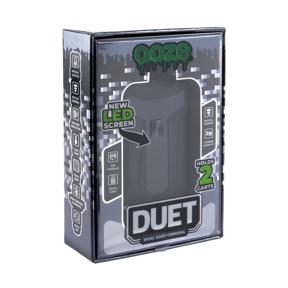 Ooze Duet Dual Cartridge Vape Battery by Smoke Drop - view 6 | Buddy Brandz