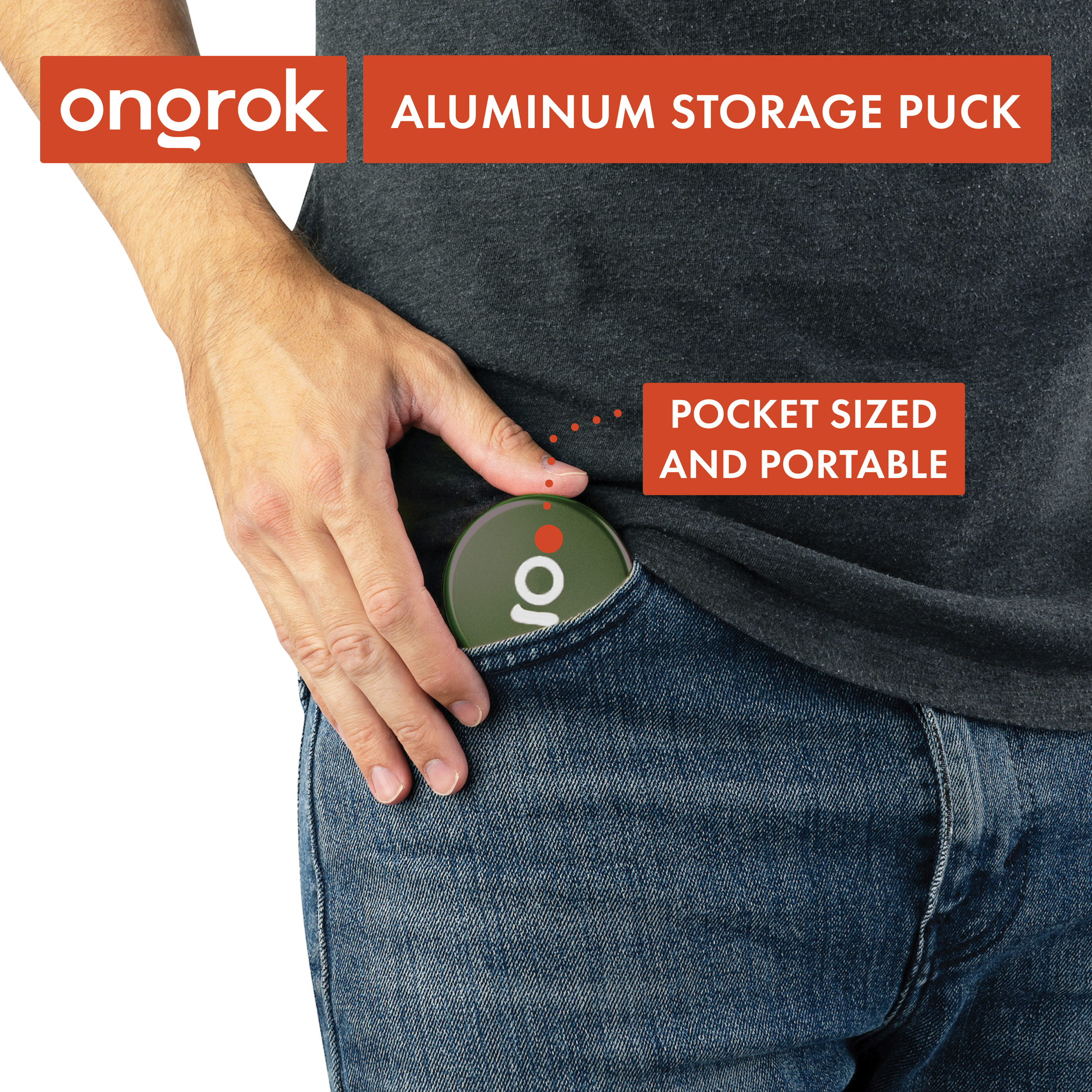 Ongrok Aluminum Storage Puck by Smoke Drop - view 19 | Buddy Brandz