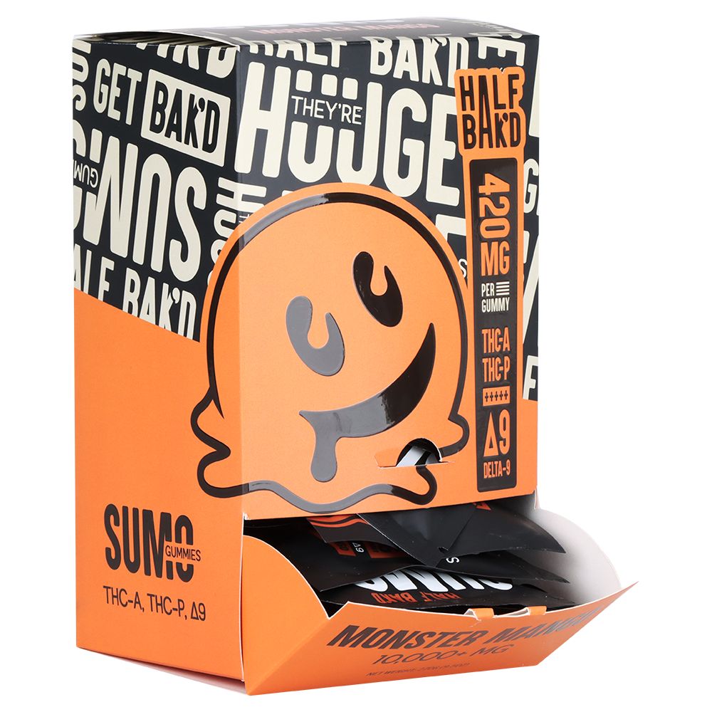 Half Bak'd Sumo THCA, THCP & D8 Gummies by Smoke Drop - view 7 | Buddy Brandz