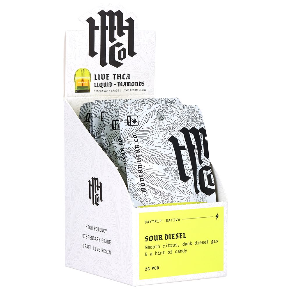 Modern Herb Co Liquid Diamonds THCA Pod | 2g | 6ct Display by Smoke Drop - view 7 | Buddy Brandz