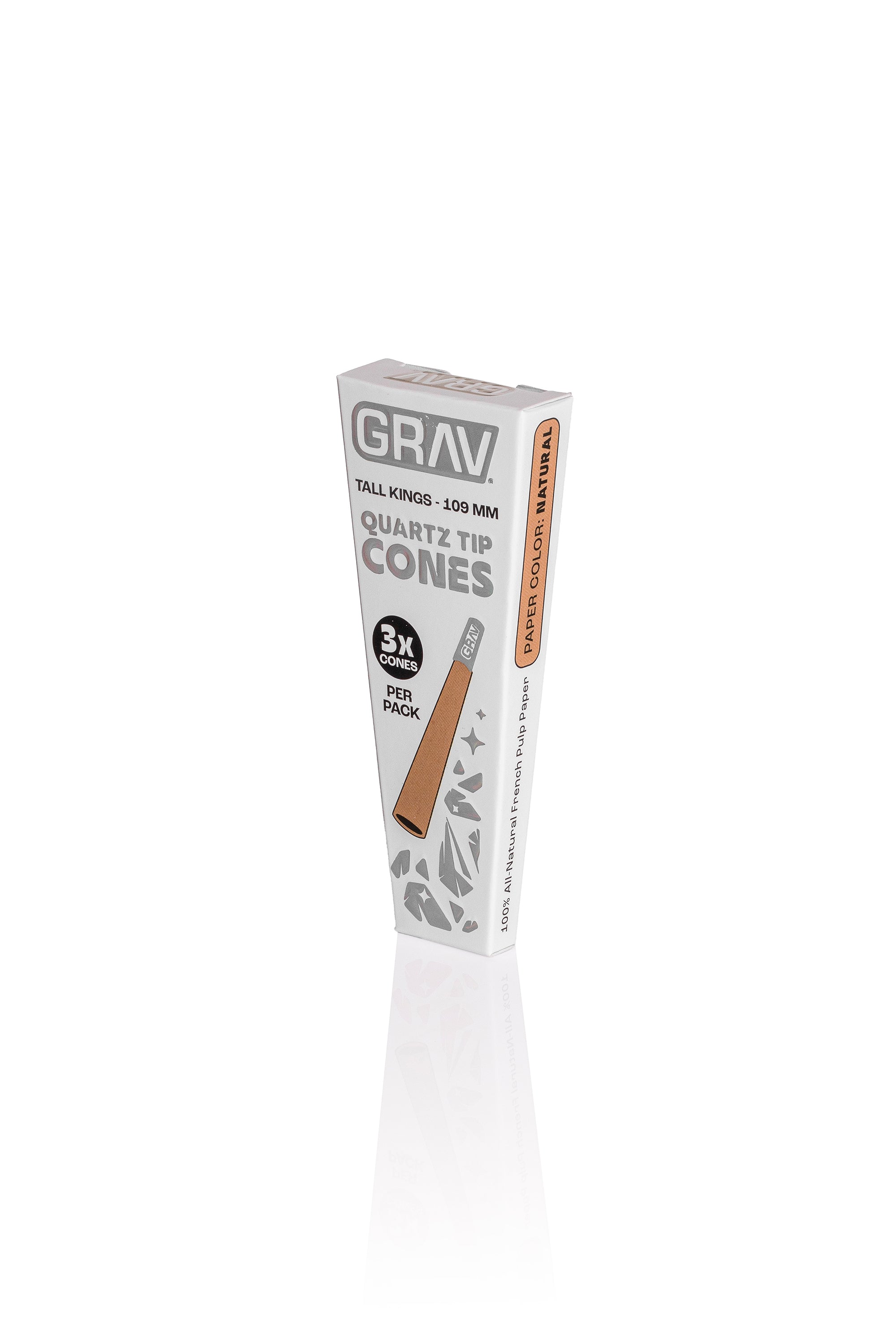 GRAV® Tall Kings Quartz Tip Cones by Smoke Drop - view 9 | Buddy Brandz