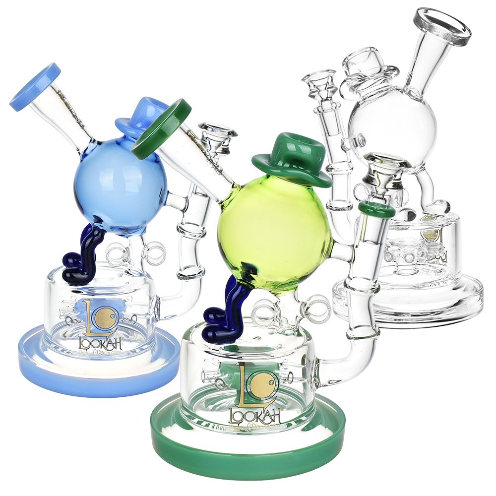 Lookah Glass Dancing Hat Water Pipe by Smoke Drop - view 5 | Buddy Brandz