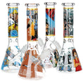 Load image into Gallery viewer, One Treasure Beaker Glass Water Pipe | 10.25" | 14mm F by Smoke Drop - view 6 | Buddy Brandz
