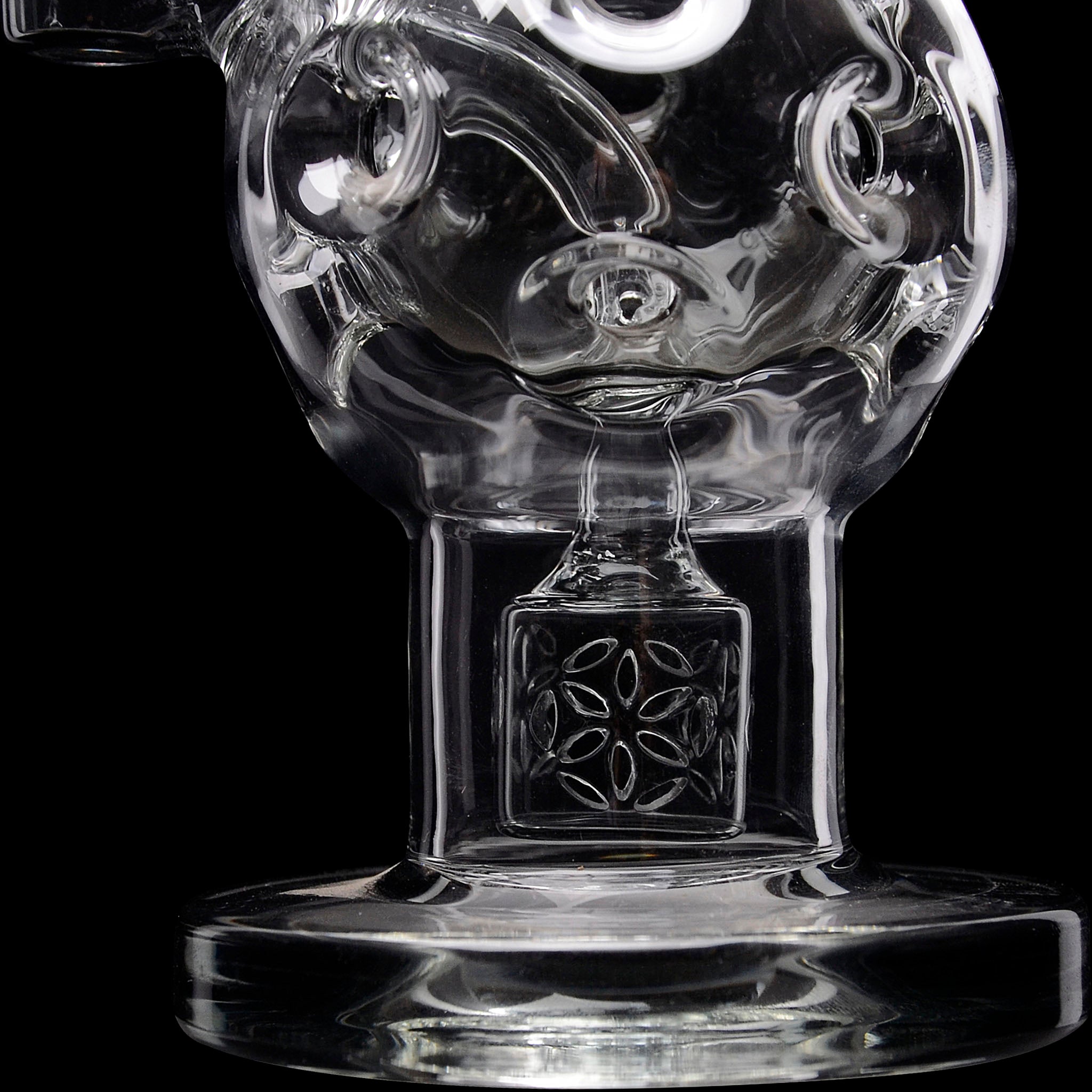 Calibear Exosphere Seed Of Life Dab Rig by Smoke Drop - view 17 | Buddy Brandz
