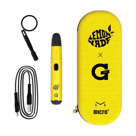 Lemonnade X G Pen Micro+ Vaporizer by Smoke Drop - view 2 | Buddy Brandz - alternate view | Buddy Brandz