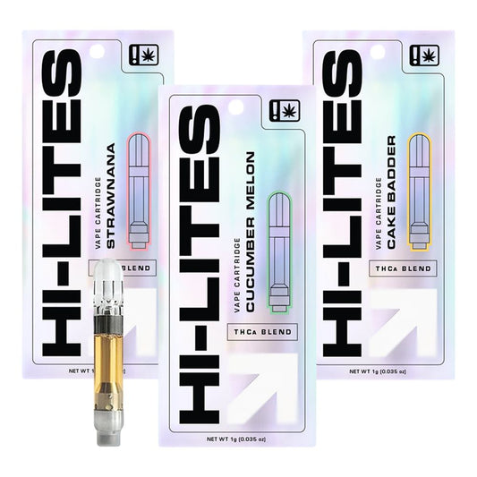 Modern Herb Co Hi-Lites D8 + THCA Blend Cartridge | 1g by Smoke Drop | Buddy Brandz | Buddy Brandz