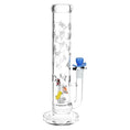 Load image into Gallery viewer, Pulsar Skate or Die Straight Tube Glass Water Pipe by Smoke Drop | Buddy Brandz
