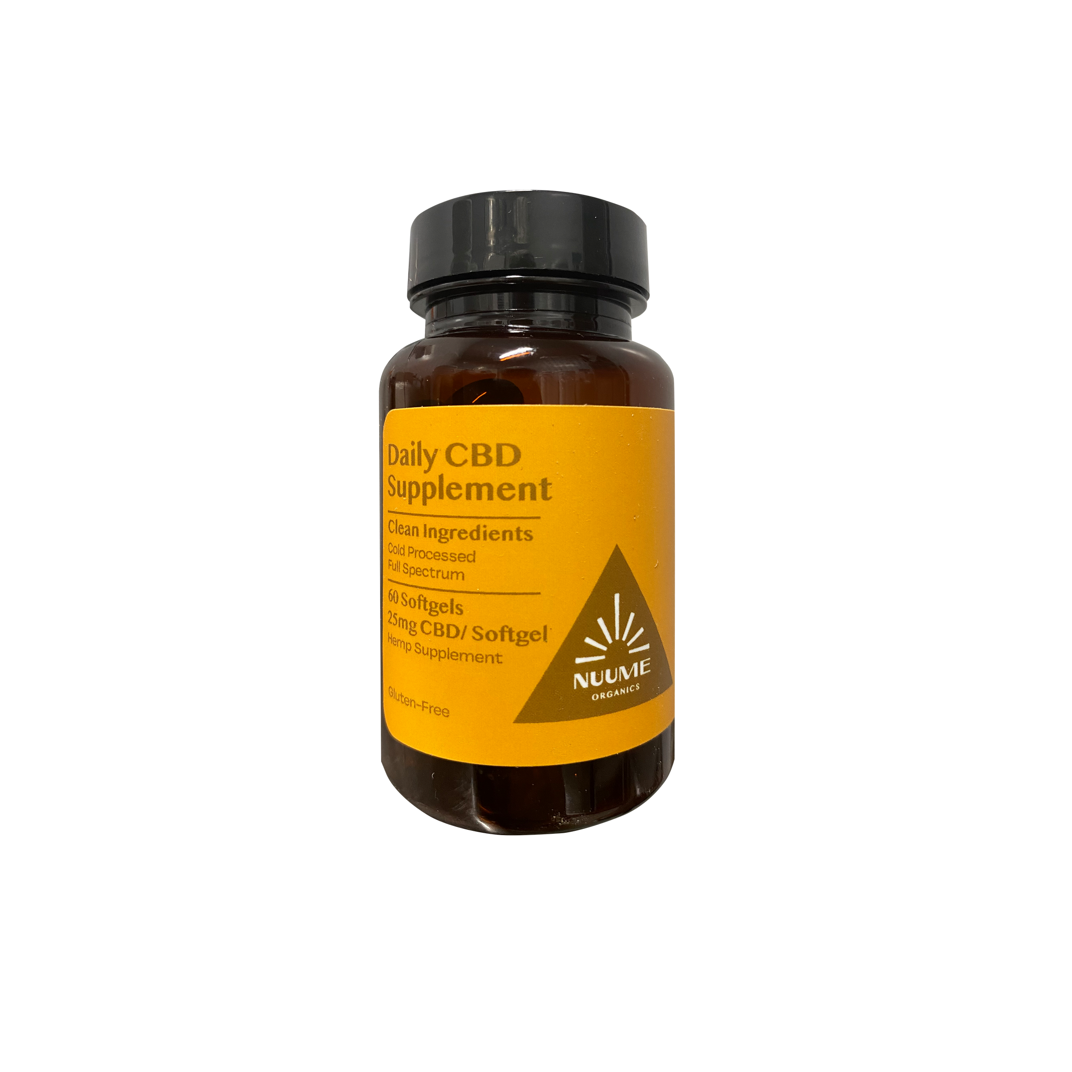 CBD Gelcaps - 60ct bottle 25mg/gelcap (1500mg/bottle) by Smoke Drop | Buddy Brandz
