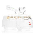 Load image into Gallery viewer, Groovy Van Bong 6” by Smoke Drop - view 4 | Buddy Brandz
