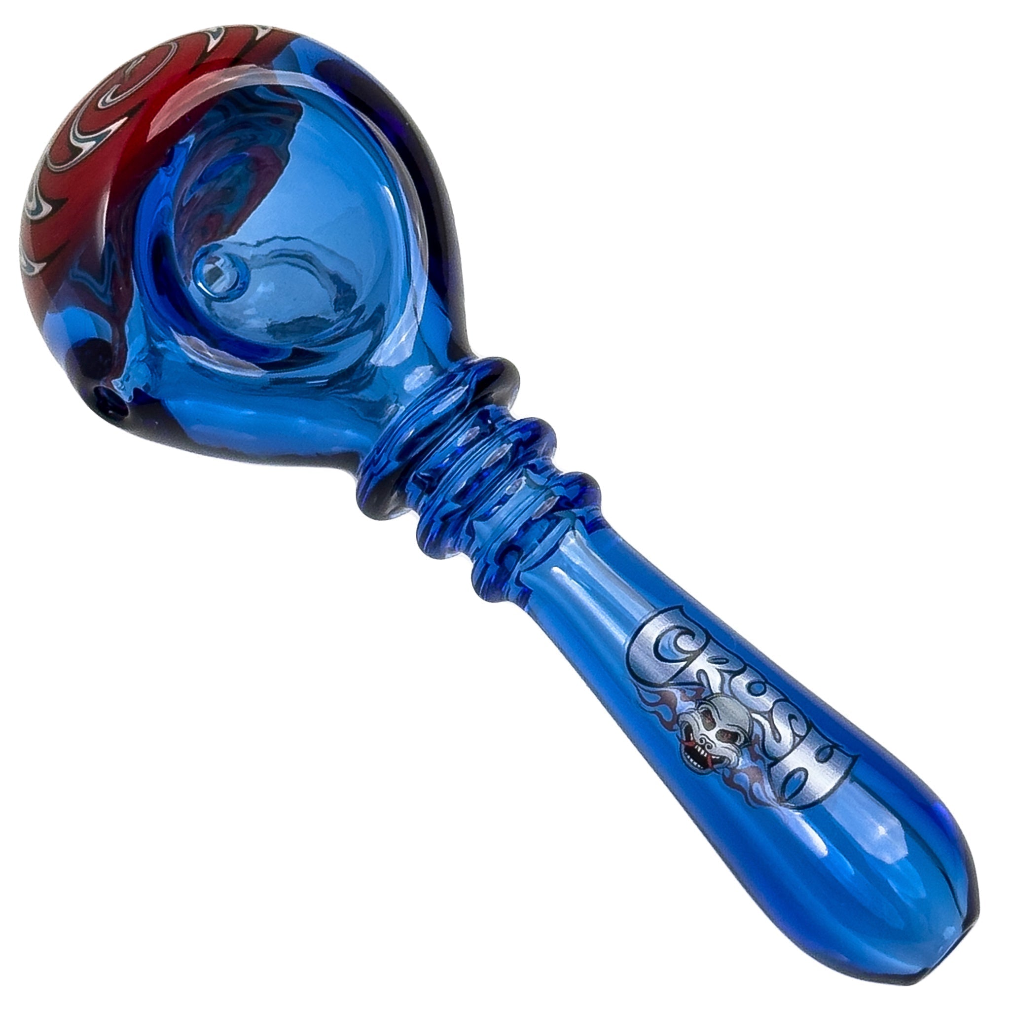 Triple Ring Neck w/ Wig Wag Head (Various Colors) by Smoke Drop - view 4 | Buddy Brandz