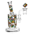 Load image into Gallery viewer, Pulsar Greatest Hits Series Glow Dab Rig Kit / 8" by Smoke Drop - view 12 | Buddy Brandz
