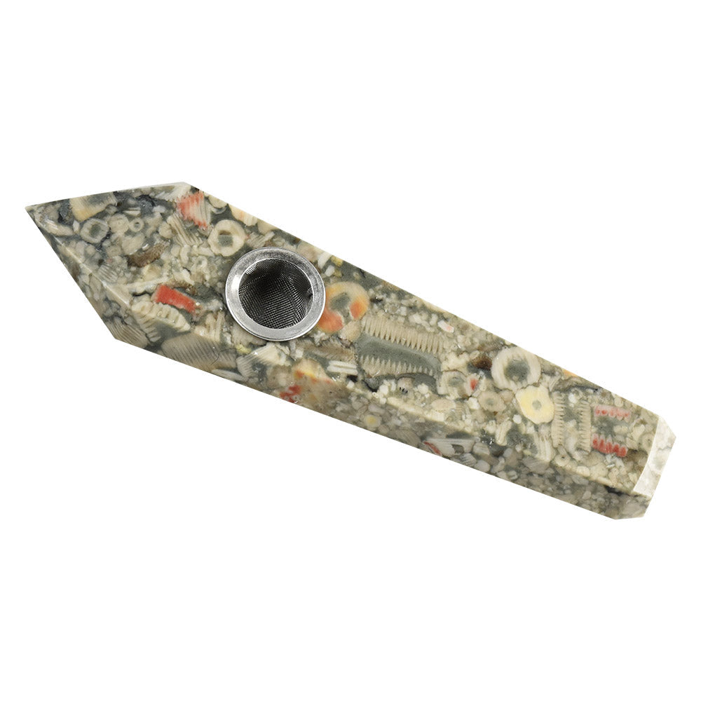 Gemstone Hand Pipe by Smoke Drop - view 7 | Buddy Brandz