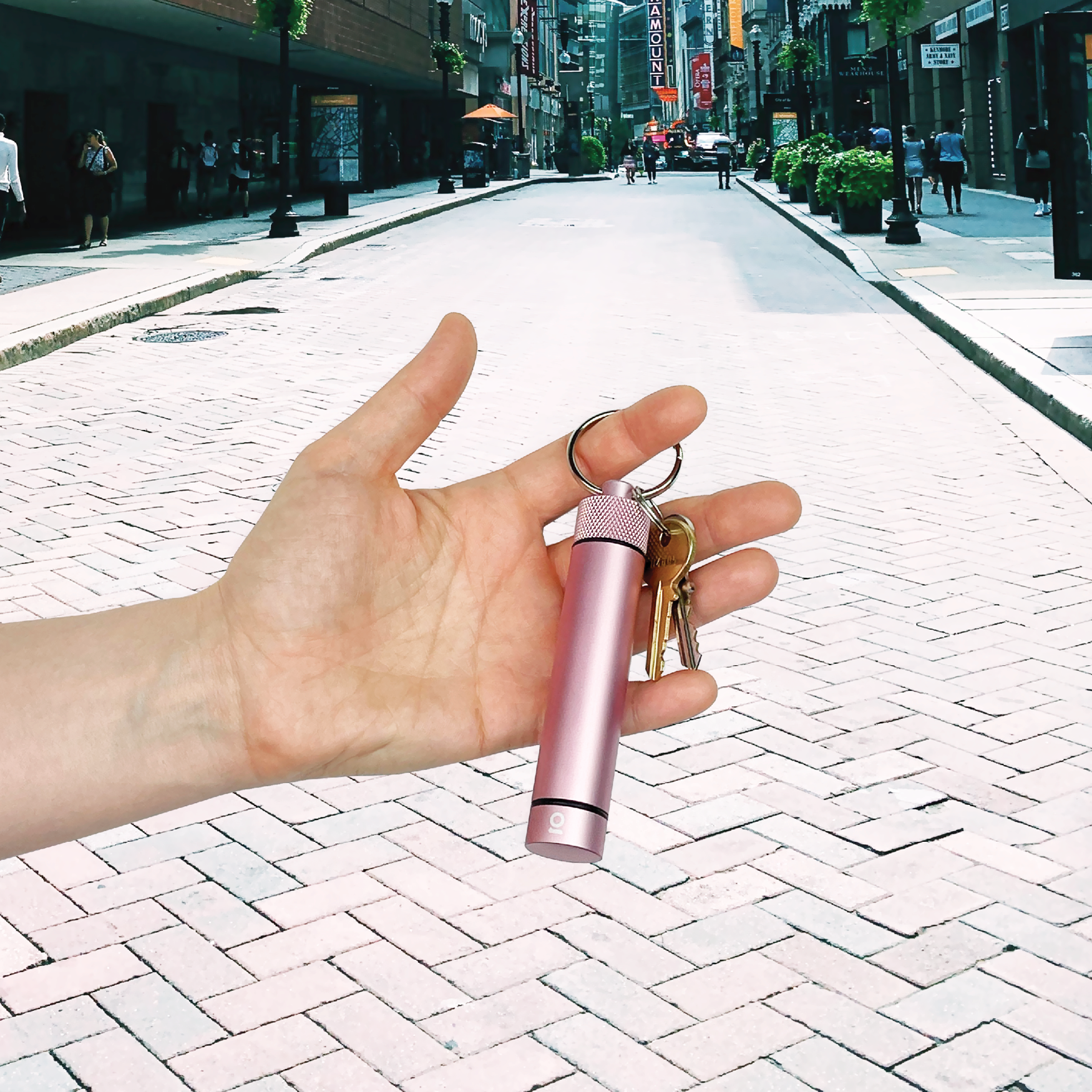 Ongrok Aluminum Storage Keychain by Smoke Drop - view 5 | Buddy Brandz