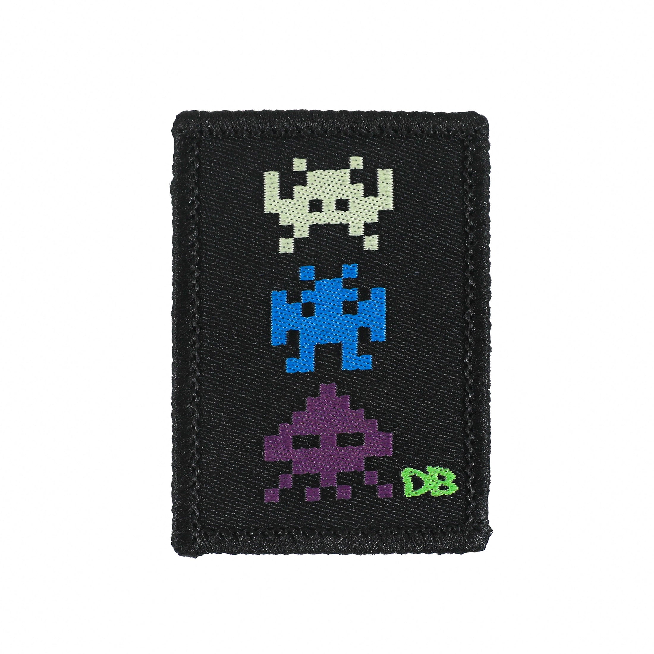 Pixel Aliens Patch by Smoke Drop - view 2 | Buddy Brandz