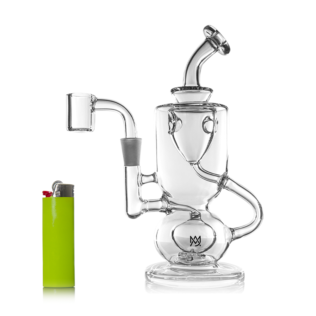MJ Arsenal Titan Mini Dab Rig by Smoke Drop - view 4 | Buddy Brandz