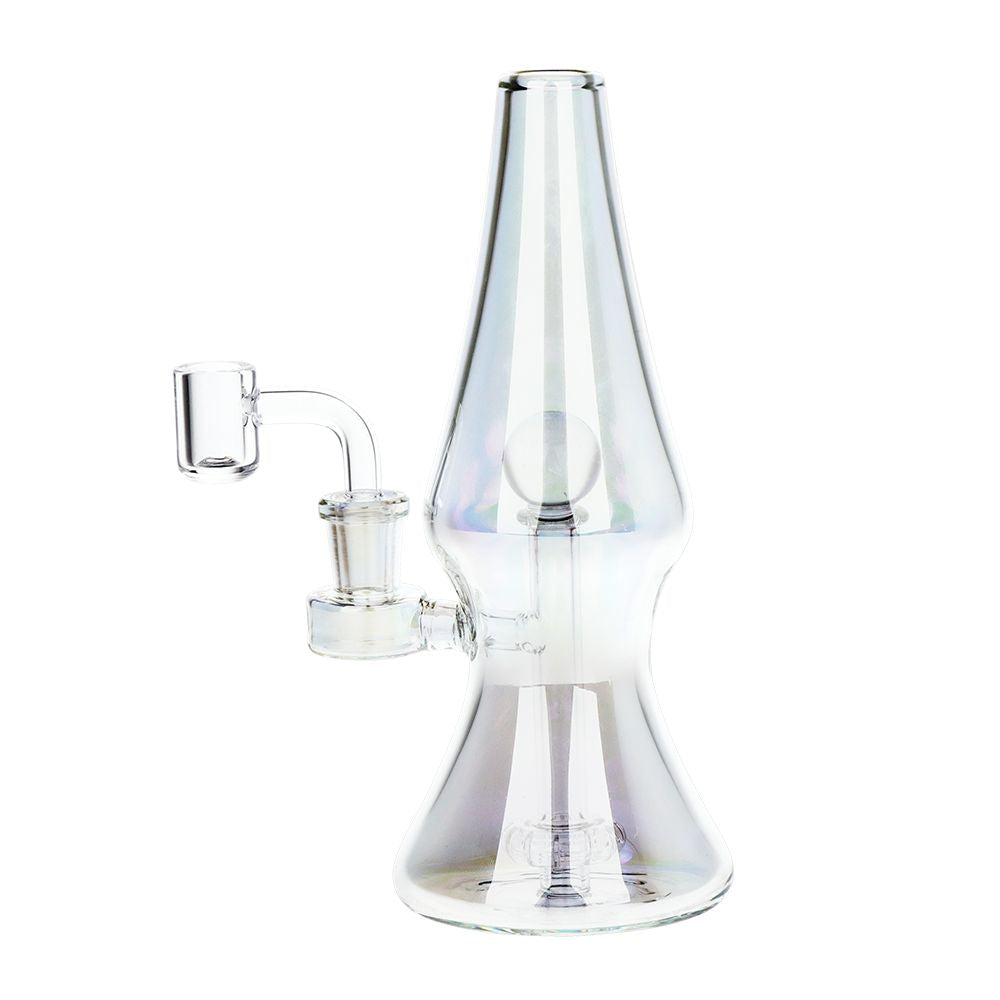 SeshGear Lava Lamp Electroplated Ombre Glass Dab Rig - 8" / 14mm F by Smoke Drop - view 2 | Buddy Brandz