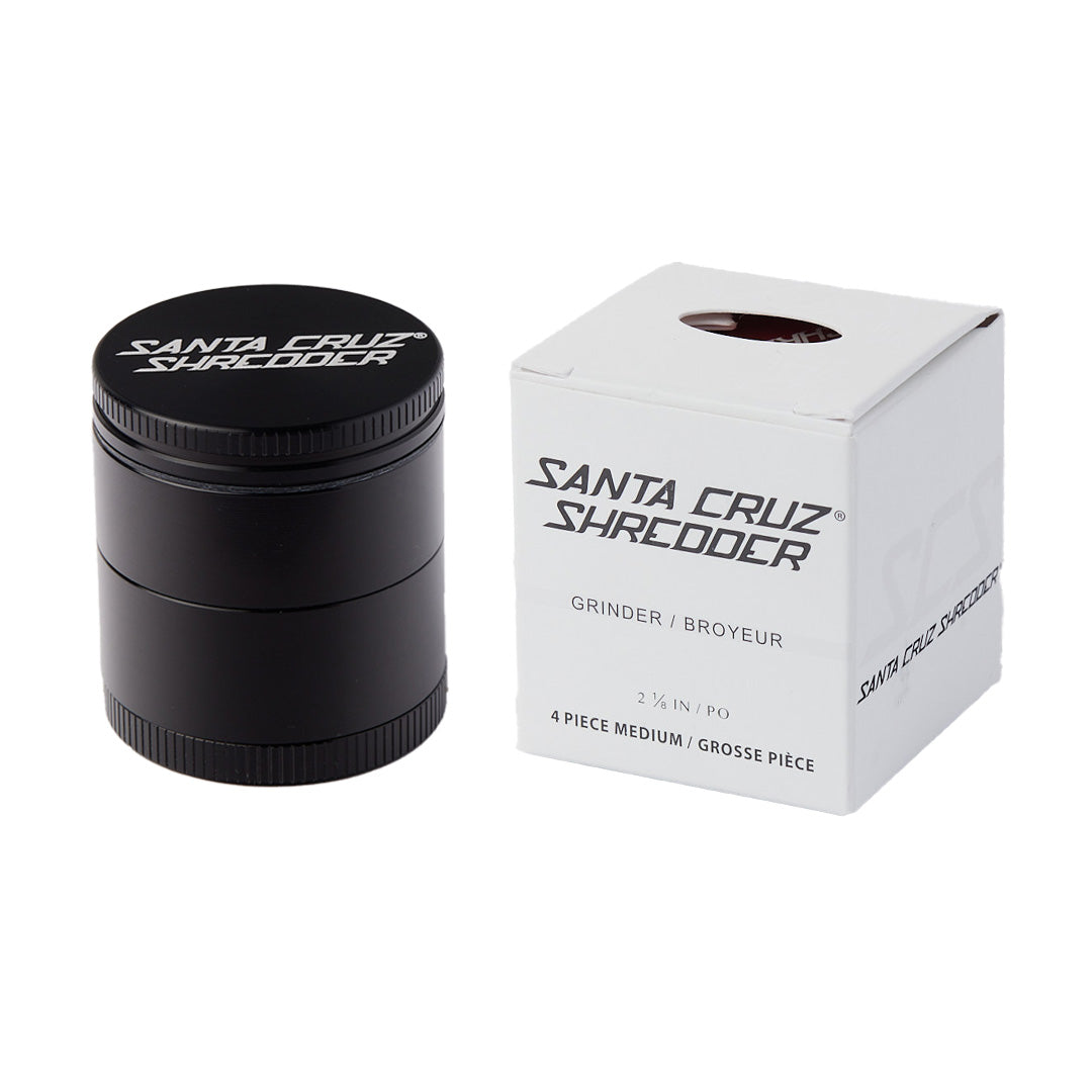 Santa Cruz Shredder Medium 4-Piece Grinder by Smoke Drop - view 13 | Buddy Brandz