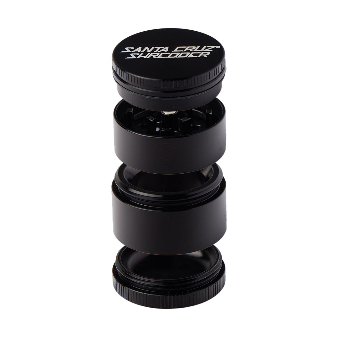 Santa Cruz Shredder Medium 4-Piece Grinder by Smoke Drop - view 8 | Buddy Brandz