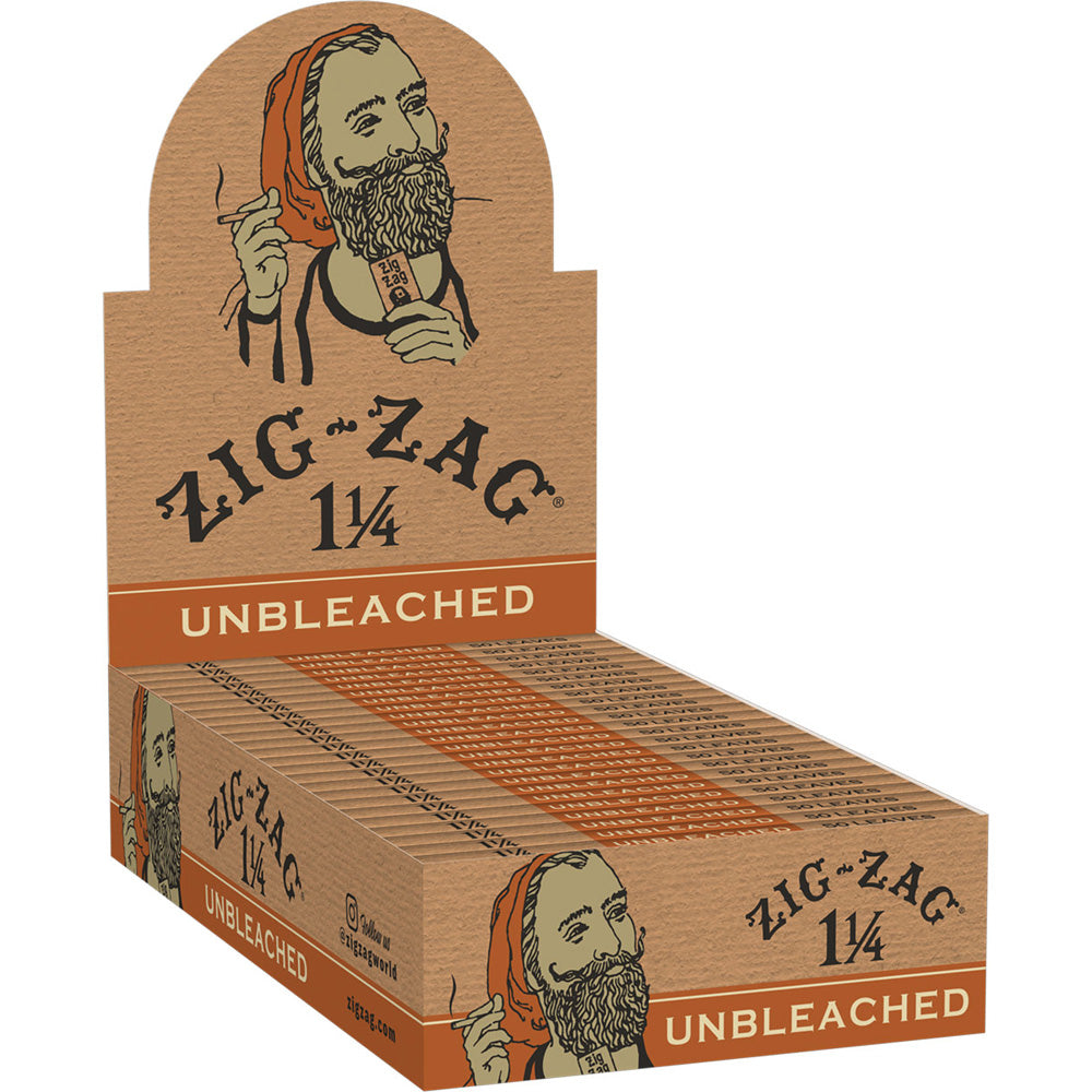 Zig Zag Unbleached Rolling Papers by Smoke Drop - view 2 | Buddy Brandz