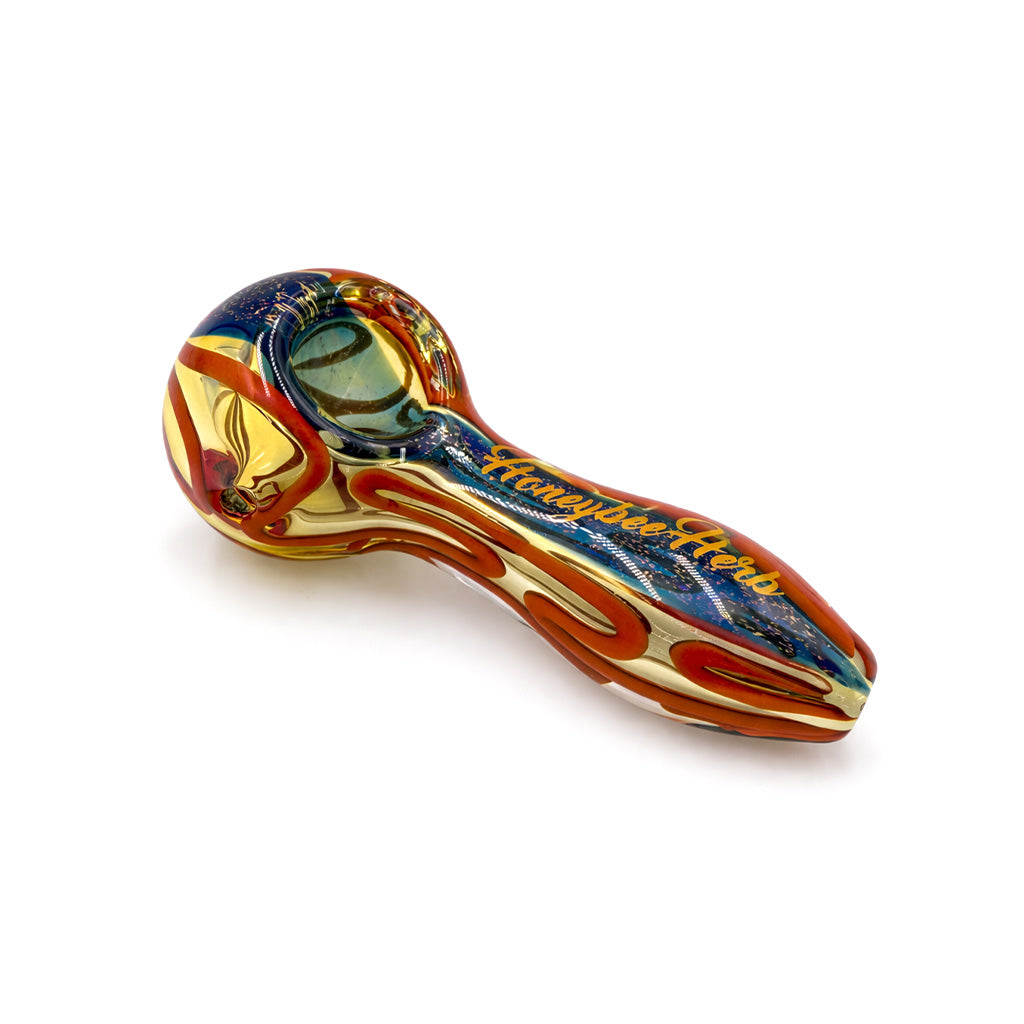 INSIDE OUT DICHRO HAND PIPE SPOON by Smoke Drop - view 3 | Buddy Brandz