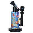Load image into Gallery viewer, Grateful Dead x Pulsar Inside Print Water Pipe - 8.5" / Deadhead Dorm by Smoke Drop | Buddy Brandz
