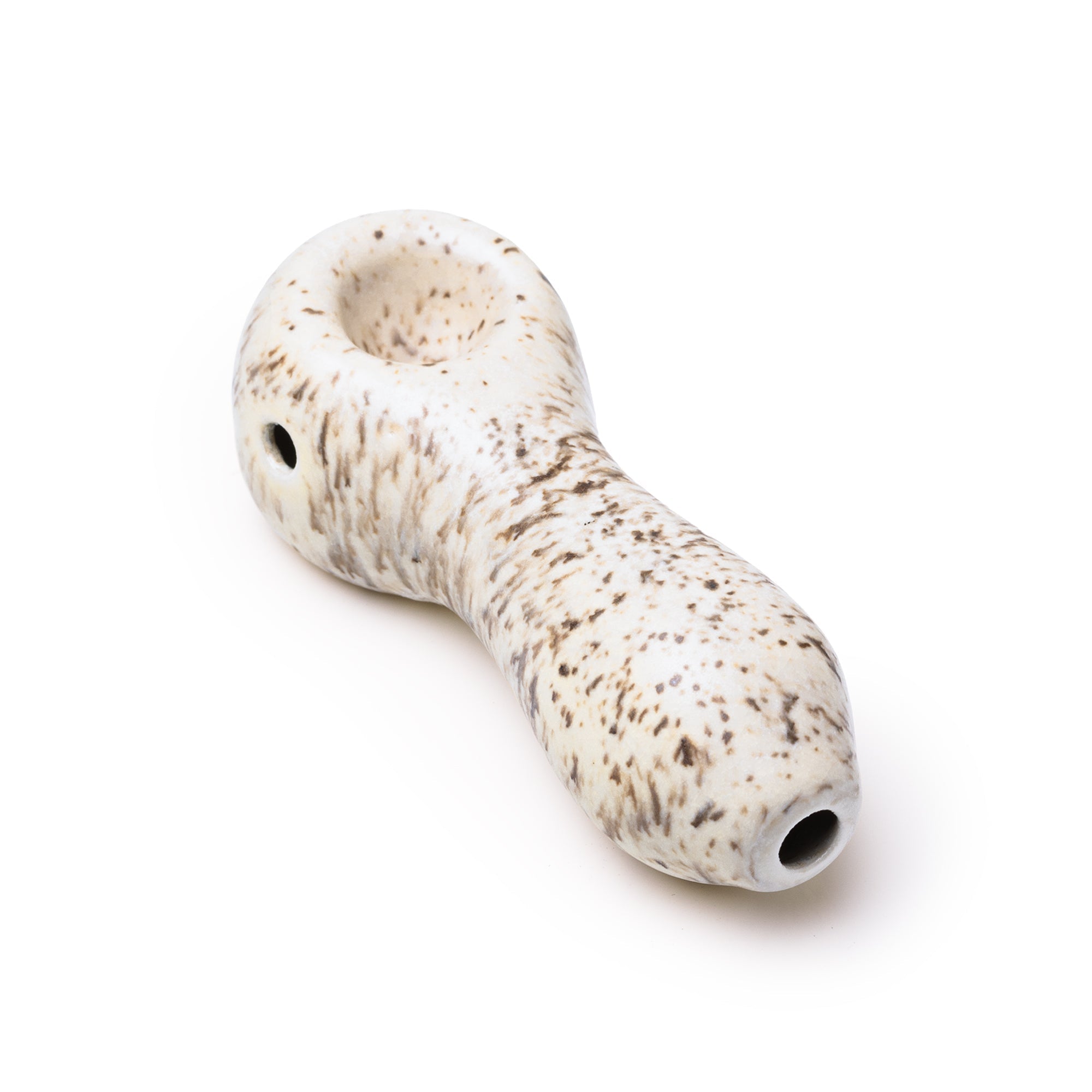 Stoned Potter Classic Spoon Ceramic Pipe by Smoke Drop - view 4 | Buddy Brandz